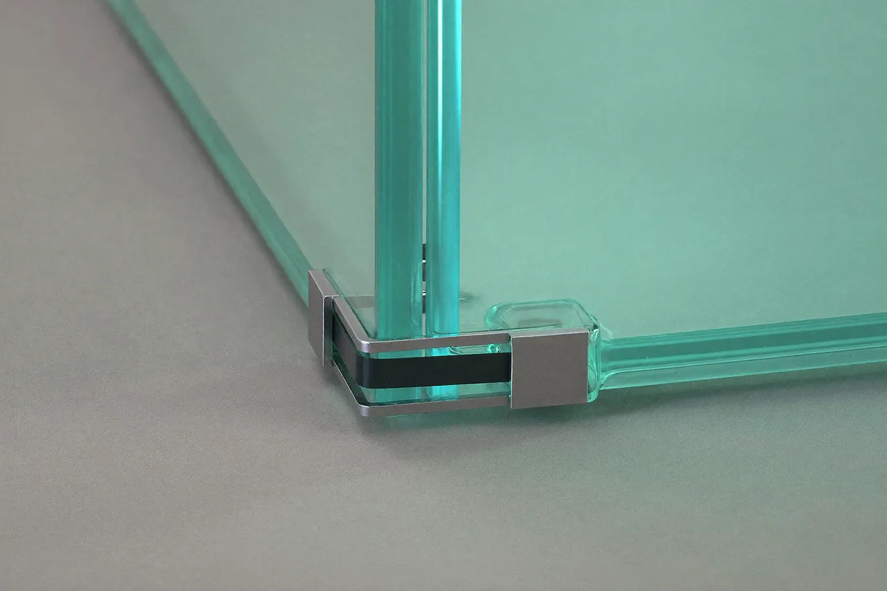 Sealed double glazing unit filled with inert argon gas in the cavity